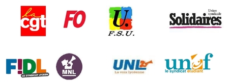 logos syndicats