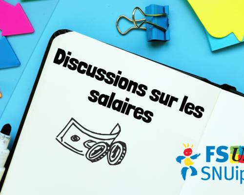 Discussions sur les salaires 1